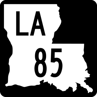 <span class="mw-page-title-main">Louisiana Highway 85</span> State highway in Louisiana, United States