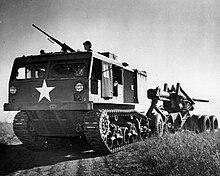 155mm Long Tom howitzer towed behind an M4 High Speed Tractor. M4-HST-tows-155mm-Long-Tom.jpg