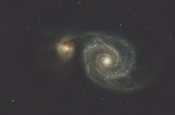 M51, The Whirlpool galaxy