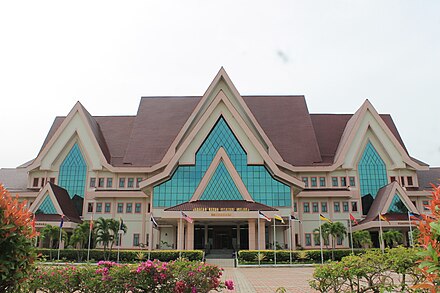 Seri Negeri complex, which houses the office of Malacca Chief Minister, the Malacca State Legislative Assembly, the State Secretariat office and the official residence of the Governor.