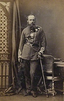 Mansfield Parkyns photographed by Camille Silvy in 1861