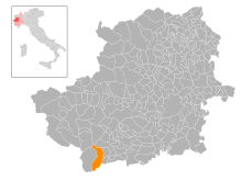 Localisation de Villar Pellice