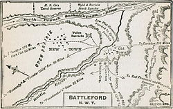 Map of Battleford in 1885 showing the location of the Industrial School Map of Battleford 1885.jpg
