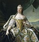 Marie Josèphe of Saxony as Dauphine of France by Jean-Marc Nattier (1751).jpg