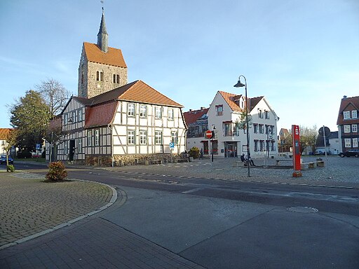 Marktplatz in Bismark (Altmark)