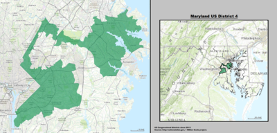 Maryland US Congressional District 4 (depuis 2013).tif