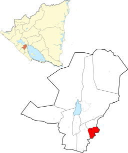 Kommunen San Juan de Oriente i departementet Masaya, Nicaragua.