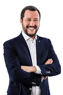 Matteo Salvini Italian politician