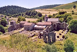 Mazan-l'Abbaye - Vue