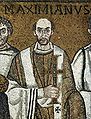 L'évêque Maximien de Ravenne.