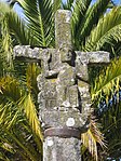 Cruceiro do adro de San Roque de Melide, o máis antigo de Galicia.[1]