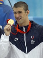 Michael Phelps madalyası 2008 Olimpiyatları.jpg