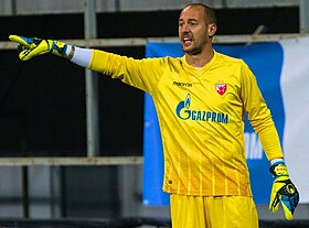 Милан Борджан Зенит пен Крвена Звездаға қарсы 2018-02-07.jpg