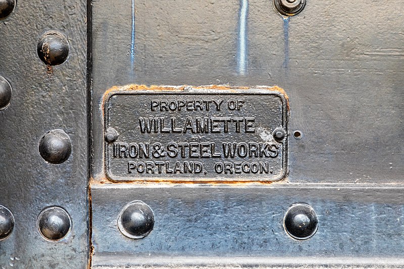 File:Missoula (MT, USA), Fort Missoula, Historical Museum, Willamette Locomotive No 7 -- 2022 -- 2358.jpg