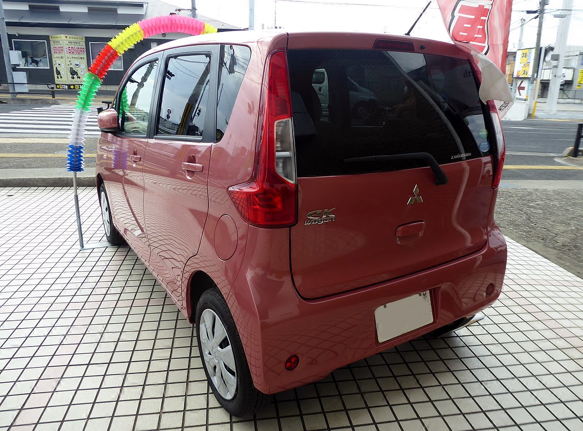 ファイル:Mitsubishi eK wagon M e-Assist Plus Edition (DBA-B11W) rear.jpg -  Wikipedia