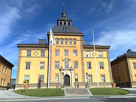 Campus in the city of Östersund