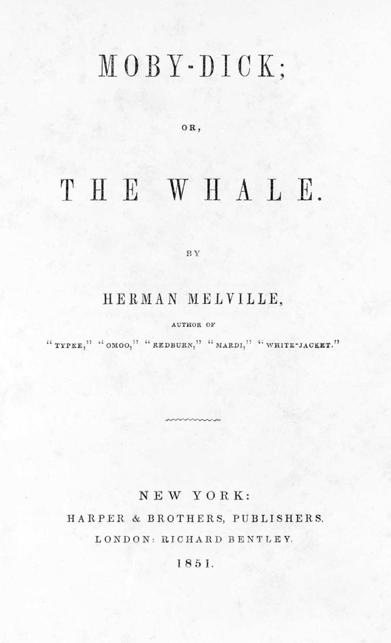 What time was moby dick set in