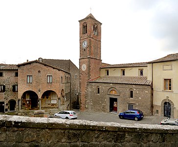 Palazzo Pretorio, church San Biagio