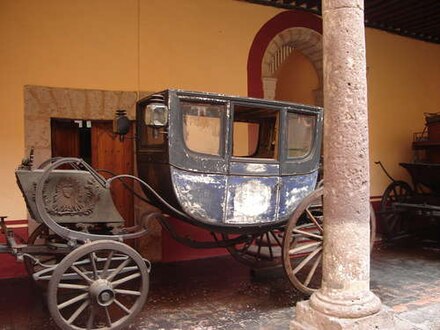 Inside the Casa de Morelos, now a historical museum dedicated to one of Mexico's colorful Independence era heroes.