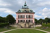 «Фазаний домик». Морицбург, Саксония. 1769—1782. Архитекторы И. Д. Шаде и И. Г. Гауптман