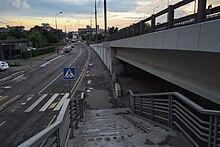 Moscow, Zvenigorodskoye Highway overpass ramp (31377178851).jpg