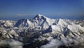 Mount Everest as seen from Drukair2.jpg