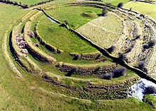 The ringfort at Rathrar in County Roscommon, Ireland Multivallate Ringfort at Rathrar (Rathbarna Enclosure Complex), Co Roscommon, Ireland.jpg