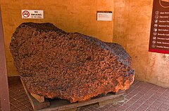 Mundrabilla meteorite, Western Australia Museum.jpg