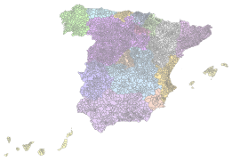 Municipalities of Spain.svg