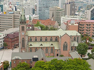 <span class="mw-page-title-main">Myeongdong Cathedral</span> National cathedral of South Korea