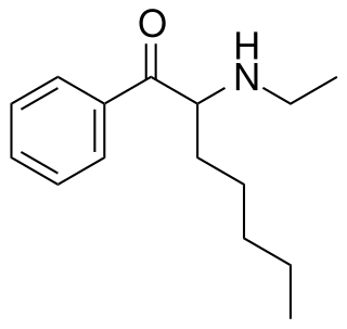 <i>N</i>-Ethylheptedrone Designer drug of the substituted cathinone class