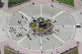 Neptune fountain in Berlin