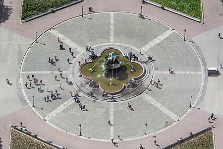 Neptunbrunnen (Berlin Mitte).Blick vom Fernsehturm.2.09011281.ajb