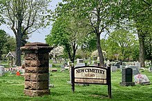 New Cemetery entrance New Cemetery, Somerville, NJ - entrance.jpg