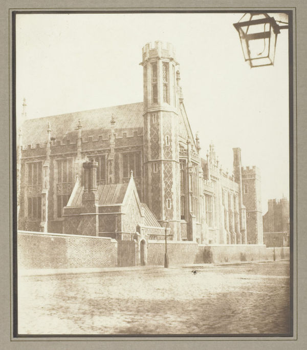 New Hall of Lincoln's Inn, London, by Henry Fox Talbot, circa 1841/46