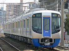 Nishitetsu 3000 series EMUs Nishitetsu tenjin omuta line cars.jpg