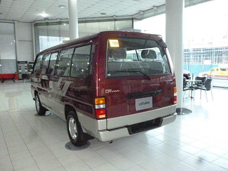 File:Nissan Urvan Escapade 2014 (9).jpg