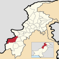 Okres Severní Vazíristán, Khyber Pakhtunkhwa.png