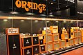 Amplificateurs pour guitare électrique de la marque britannique Orange en 2014.