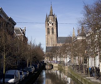 Kerktoren Oude Kerk Delft