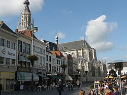 Breda Grote Markt: Plein in Breda, Nederland