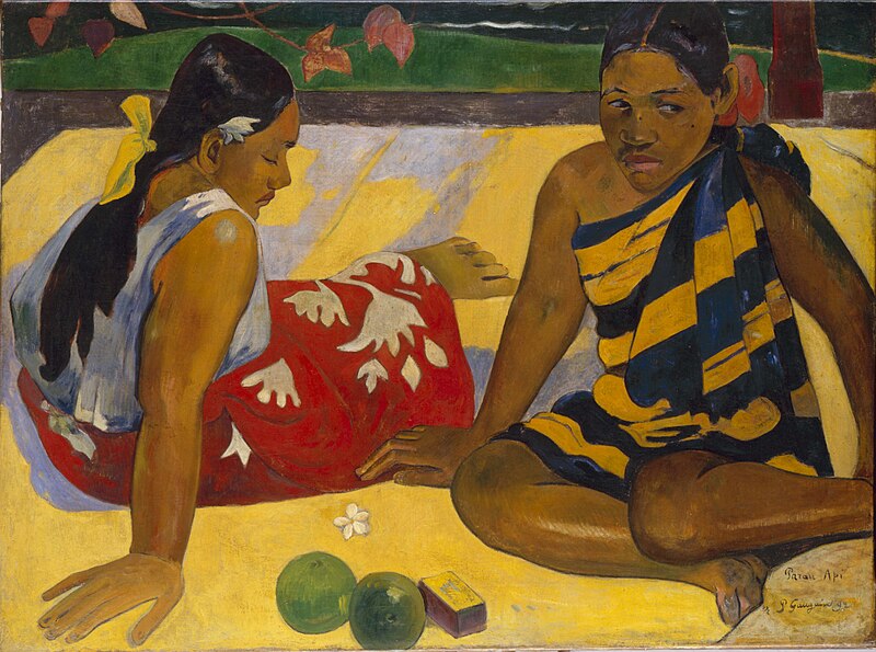 File:Parau api, by Paul Gauguin.jpg
