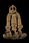 Equestrian figurine; by Bankoni culture; Museo de Arte Africano Arellano Alonso