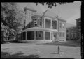 Perspective view of west facade from west - National Home for Disabled Volunteer Soldiers, Marion Branch, Building Nos. 19 and 20, 1700 East 38th Street, Marion, Grant County, IN HABS IN-306-A-6.tif