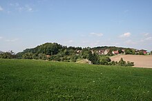 Schlossberg in Pfedelbach-Obergleichen mit Burgstall Gleichen