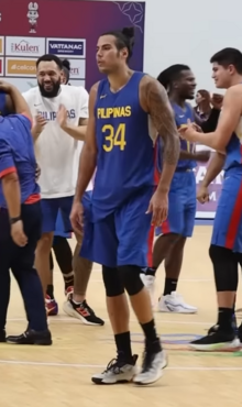 Standhardinger in 2023. Philippines vs Cambodia 2023 SEA Games basketball final (cropped).png