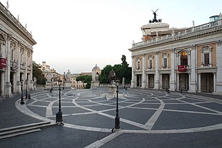 <span class="mw-page-title-main">Piazza del Campidoglio</span> Square in Rome, Italy