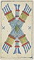 Piedmontese tarot deck - Solesio - 1865 - 10 of Batons.jpg