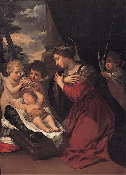 File:Pietro da Cortona - Madonna with the Child and angels - Google Art Project.jpg