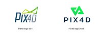Pix4D hat sein Logo zum 10-jährigen Jubiläum aktualisiert